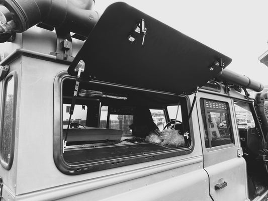 Gullwing opened
