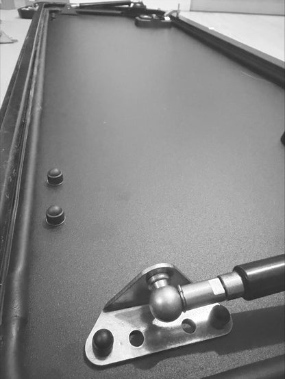 Plastic cover for installed nuts - perspective