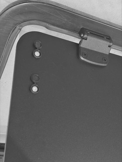 Installation of gas strut brackets